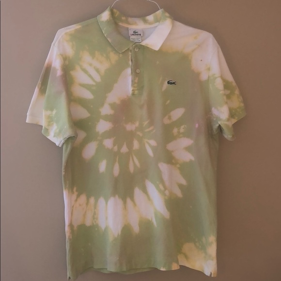 lacoste tie dye sweatshirt